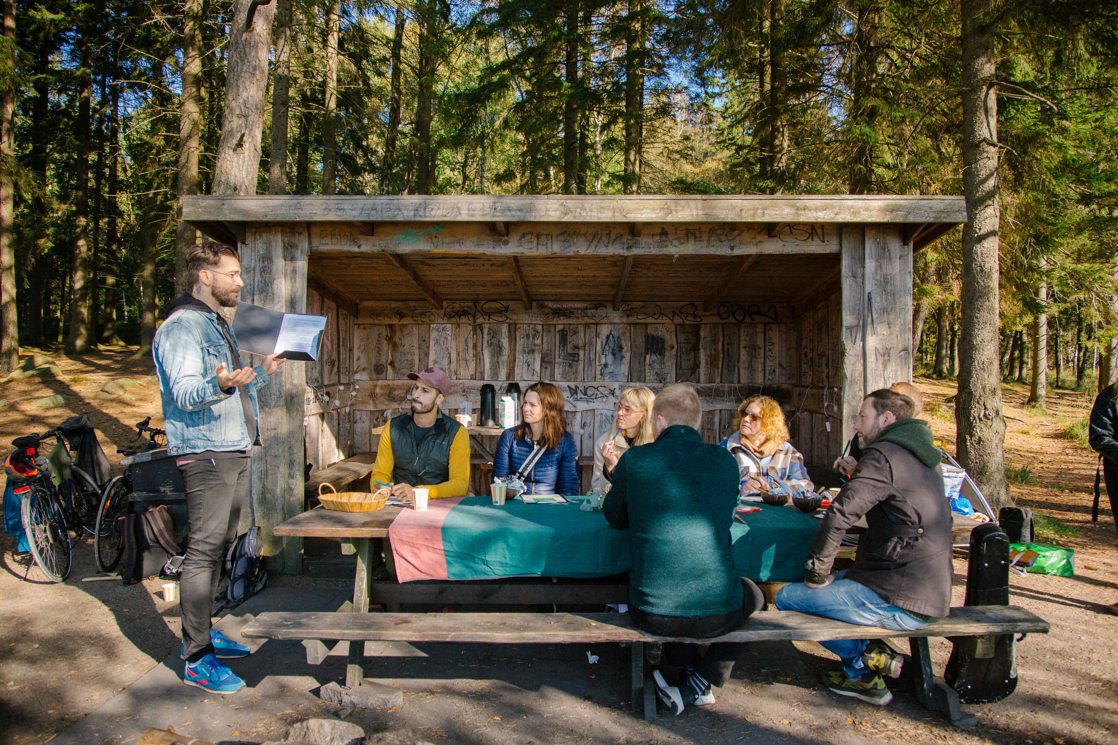Public Speaking as Performance Art workshop session